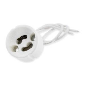Svietidlo s keramickou objímkou pre žiarovky LED cube GU10