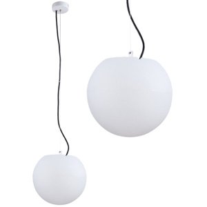 Vonkajšie závesné svietidlo CUMULUS S 9751 E27 IP65 30 cm presah biely Moderné Novodvorski