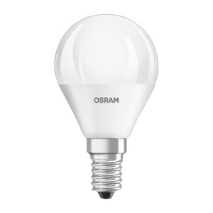 LED žiarovka E14 P45 5,7W = 40W 470lm 6500K Cold 180° OSRAM Value