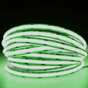 LED pásik 12V COB 45W 480LED 2835 zelená 8mm 5m ECOLIGHT