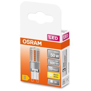 G9 LED žiarovka v kapsule 4,8W = 50W 600lm 2700K Teplá 300° OSRAM STAR