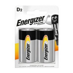 Alkalické batérie ENERGIZER ALKALINE POWER D LR20 2ks