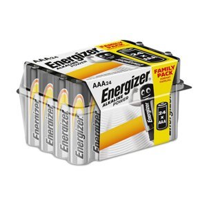 Alkalické batérie ENERGIZER ALKALINE AAA LR03 MN2400 1,5V Blister 24ks
