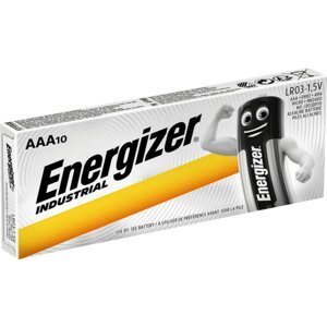 Alkalické batérie ENERGIZER INDUSTRIAL AAA LR03 MN2400 1,5V Blister 10 kusov