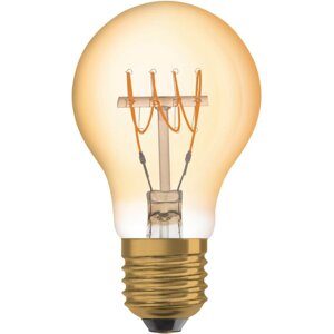 Dekoratívna LED žiarovka E27 A60 4,8W = 35W 400lm 2200K Warm 320° Filament Dimmable OSRAM Vintage 1906