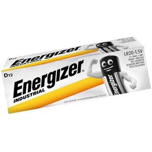 Alkalické batérie ENERGIZER INDUSTRIAL D LR20 12ks
