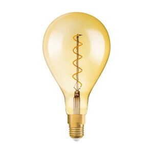 LED žiarovka E27 A60 4W = 28W 300lm 2000K Warm 300° Filament OSRAM Vintage 1906 Dimmable