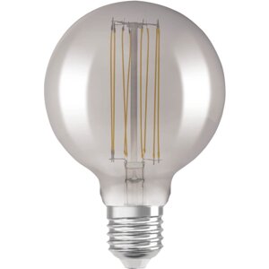 Dekoratívna LED žiarovka E27 G125 11W = 42W 500lm 1800K Warm 320° Filament Dimmable OSRAM Vintage 1906