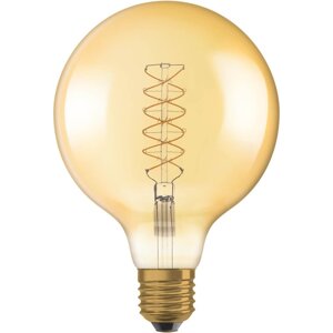 Dekoratívna LED žiarovka E27 G125 7W = 48W 600lm 2200K Teplé 320° vlákno Stmievateľné OSRAM Vintage 1906
