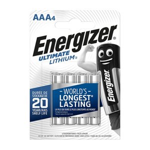 ENERGIZER ULTIMATE LITHIUM AAA 1,5V batérie Blister 4ks