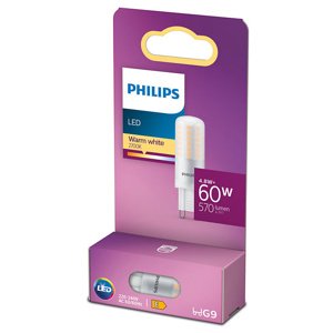 LED žiarovka G9 kapsula 4,8W = 60W 570lm 2700K teplá PHILIPS