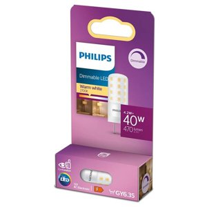 LED žiarovka GY6.35 kapsula 4,2W = 40W 470lm 2700K teplá PHILIPS stmievateľná
