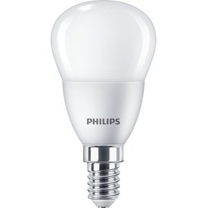 LED žiarovka guľová E14 P45 4,9W = 40W 470lm 6500K Cold PHILIPS