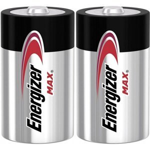 2x alkalické batérie ENERGIZER MAX D LR20 MN1300 E95