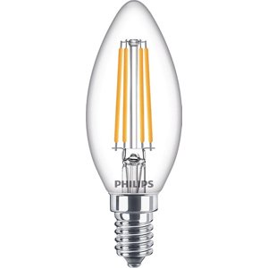 LED žiarovka E14 B35 6,5W = 60W 806lm 2700K teplé vlákno PHILIPS