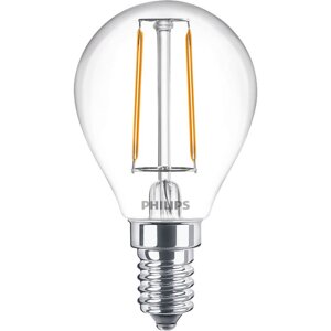 LED žiarovka E14 P45 2W = 25W 250lm 2700K Warm Filament PHILIPS