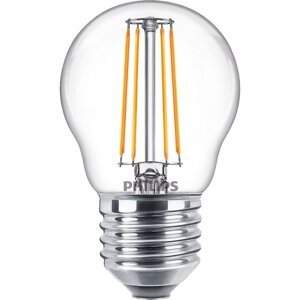LED žiarovka E27 P45 4,3W = 40W 470lm 2700K Teplé vlákno PHILIPS