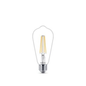 LED Edison E27 ST64 žiarovka 4,3W = 40W 470lm 2700K teplé vlákno PHILIPS
