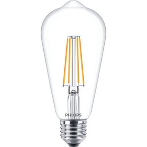 LED Edison E27 ST64 žiarovka 7W = 60W 806lm 2700K teplé vlákno PHILIPS