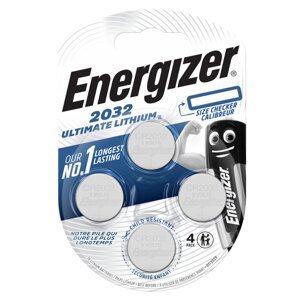 4x ENERGIZER ULTIMATE LITHIUM batérie pre elektronické zariadenia CR2032 Blister