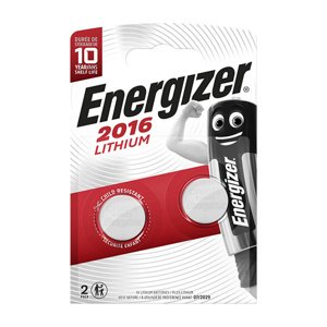 Batérie ENERGIZER PRE ELEKTRONICKÉ ZARIADENIA CR2016 Blister 2 ks