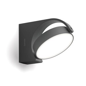 MIMOZA myGarden 7W 2700K IP44 antracitová antracitová PHILIPS záhradná LED nástenná lampa