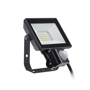 LED reflektor 20W 1800lm 3000K IP65 čierny so senzorom pohybu a súmraku ProjectLine Floodlight PHILIPS