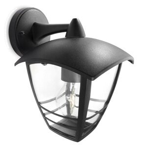 CREEK myGarden E27 IP44 Záhradná lampa LED otočená smerom nadol čierna PHILIPS