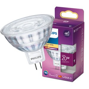 LED žiarovka MR16 2,9W = 20W 230lm 2700K Warm 36° 12V PHILIPS