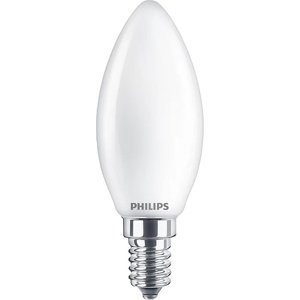 LED žiarovka E14 B35 3,4W = 40W 470lm 2700 Teplé vlákno Mlieko PHILIPS Stmievateľné