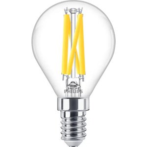 LED žiarovka guľová E14 P45 5,9W = 60W 806lm 2700 teplé vlákno PHILIPS stmievateľné