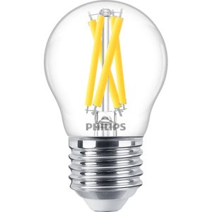 LED žiarovka guľová E27 P45 5,9W = 60W 806lm 2700 teplé vlákno PHILIPS stmievateľné