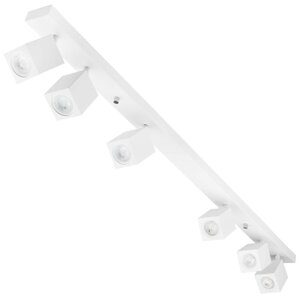 Stropné svetlo Reflektor 6xGU10 pás QUANTUS beam White