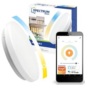 LED stropný plafón 36W CCT SPECTRUM SMART TUYA WiFi 49cm
