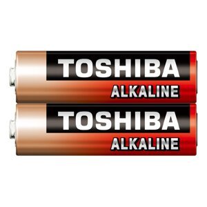TOSHIBA RED ALKALINE LR6 AA 1,5V alkalické batérie 2ks