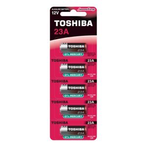 TOSHIBA 23A 12V MN21 V23GA Alkalické batérie Blister 5 kusov