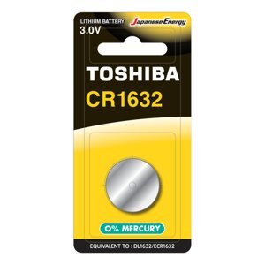 Špeciálna lítiová batéria TOSHIBA CR 1632 3V Blister 1ks