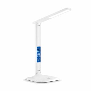 Školská stolná lampa LED 5W 3000K-5500K CCT USB stmievateľná Dotykové + kalendárne hodiny