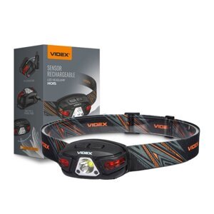 Dobíjací LED svetlomet s dotykovým senzorom 5W 330lm 5000K H015 VIDEX