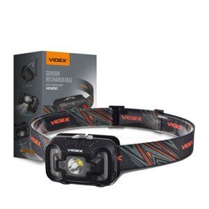 Dobíjací LED svetlomet s dotykovým senzorom 5W + COB 310lm 5000K H025C VIDEX