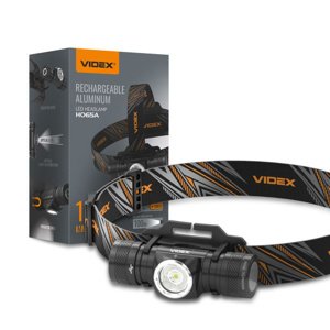 VIDEX čelovka 10W Li-ion 1x18650 2200mAh