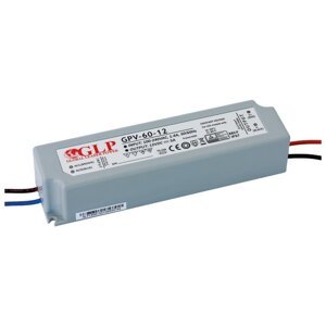 LED zdroj 12V 60W 5A GPV-60-12 GLP IP67 hermetický