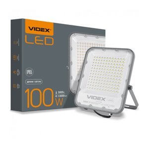 LED reflektor Halogén 100W 13000lm 5000K IP65 sivý VIDEX DAVIS