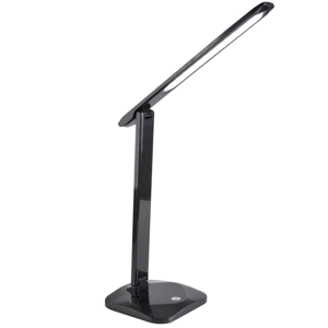 LED 8W CCT 3v1 3000-6500K Školská stolová lampa čierna TOLEDO GOLDLUX (Polux)