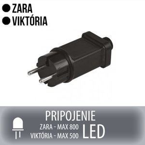 ZARA a VIKTÓRIA napájací zdroj pre spojovateľné reťaze