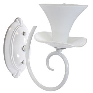 Nástenné svietidlo GLORIA 1xE14 White 26cm - GOLDLUX (Polux)