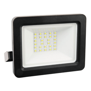 LED reflektor 30W 2400lm 6500K 120° IP65 čierny GOLDLUX (Polux)
