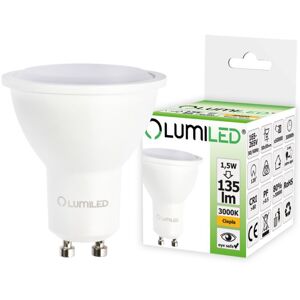 LED žiarovka GU10 1,5W = 15W 135lm 3000K Teplá 120°