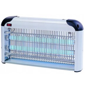 Stojaca insekticídna lampa 30W 60m2 SILVER IK02