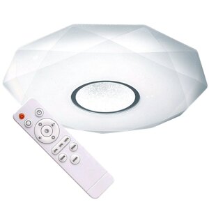 Plafond LED stropné svietidlo DIAMOND 24W 2040lm 39cm GOLDLUX (Polux) + diaľkové ovládanie 3000K-6500K